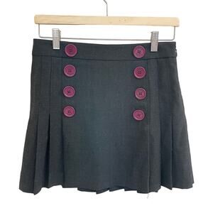 Y2K Bebe Vintage Pleated Mini Skirt Size Small